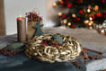 Bild in Galerie-Betrachter laden, Weihnachtskranz "Golden Liane"