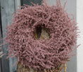 Bild in Galerie-Betrachter laden, Kranz in Pastell Pink aus Asparagus Türkranz Wandkranz 35 oder 45 cm