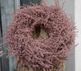 Bild in Galerie-Betrachter laden, Kranz in Pastell Pink aus Asparagus Türkranz Wandkranz 35 oder 45 cm