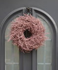 Bild in Galerie-Betrachter laden, Kranz in Pastell Pink aus Asparagus Türkranz Wandkranz 35 oder 45 cm