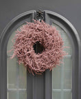 Bild in Galerie-Betrachter laden, Kranz in Pastell Pink aus Asparagus Türkranz Wandkranz 35 oder 45 cm
