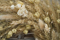 Bild in Galerie-Betrachter laden, Erntekranz aus Getreide & Lagurus | Handgebundener Naturkranz 28 cm | Rustikale Herbstdeko & Geschenkidee