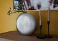 Bild in Galerie-Betrachter laden, Metallvase 35.50x7x33 Vase | Metall Vase | Dekovase | Blumenvase silber