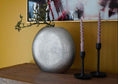 Bild in Galerie-Betrachter laden, Metallvase 35.50x7x33 Vase | Metall Vase | Dekovase | Blumenvase silber
