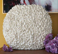 Bild in Galerie-Betrachter laden, XL Vase PHYLIA | 3D Vase | Flache Vase | Dekovase | Blumenvase Groß Creme