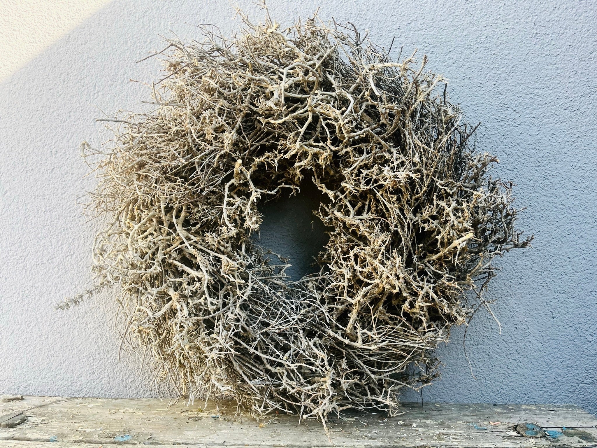 Natürliche Schönheit: Wilder Bonsai-Kranz aus Ästen in 28 cm und 48 cm