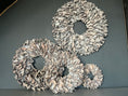 Bild in Galerie-Betrachter laden, Türkranz Wandkranz Kranz Palmenblättern 25 cm, 40 cm, 55 cm und 65 cm Durchmesser, Natur