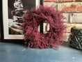 Bild in Galerie-Betrachter laden, Türkranz, Red Violett Deep Asparagus-Kranz cm Durchmesser