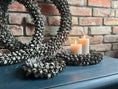 Bild in Galerie-Betrachter laden, Kranz Grau Türkranz Wandkranz 55, 45 und 30 cm Durchmesser