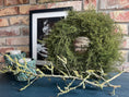 Bild in Galerie-Betrachter laden, Türkranz, Wandkranz aus Asparagus in 28, 35, 45 oder 60 cm Durchmesser