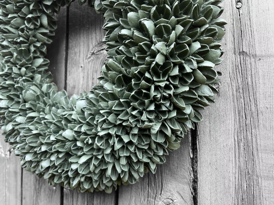 Kranz Natur/grün Türkranz Wandkranz 40 cm Durchmesser