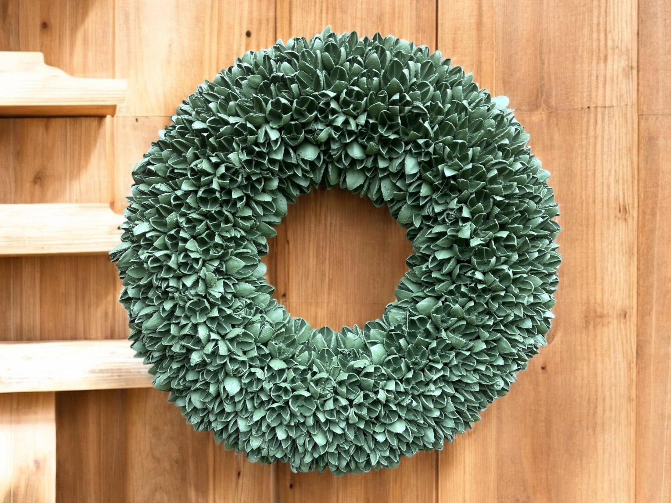 Kranz Natur/grün Türkranz Wandkranz 40 cm Durchmesser