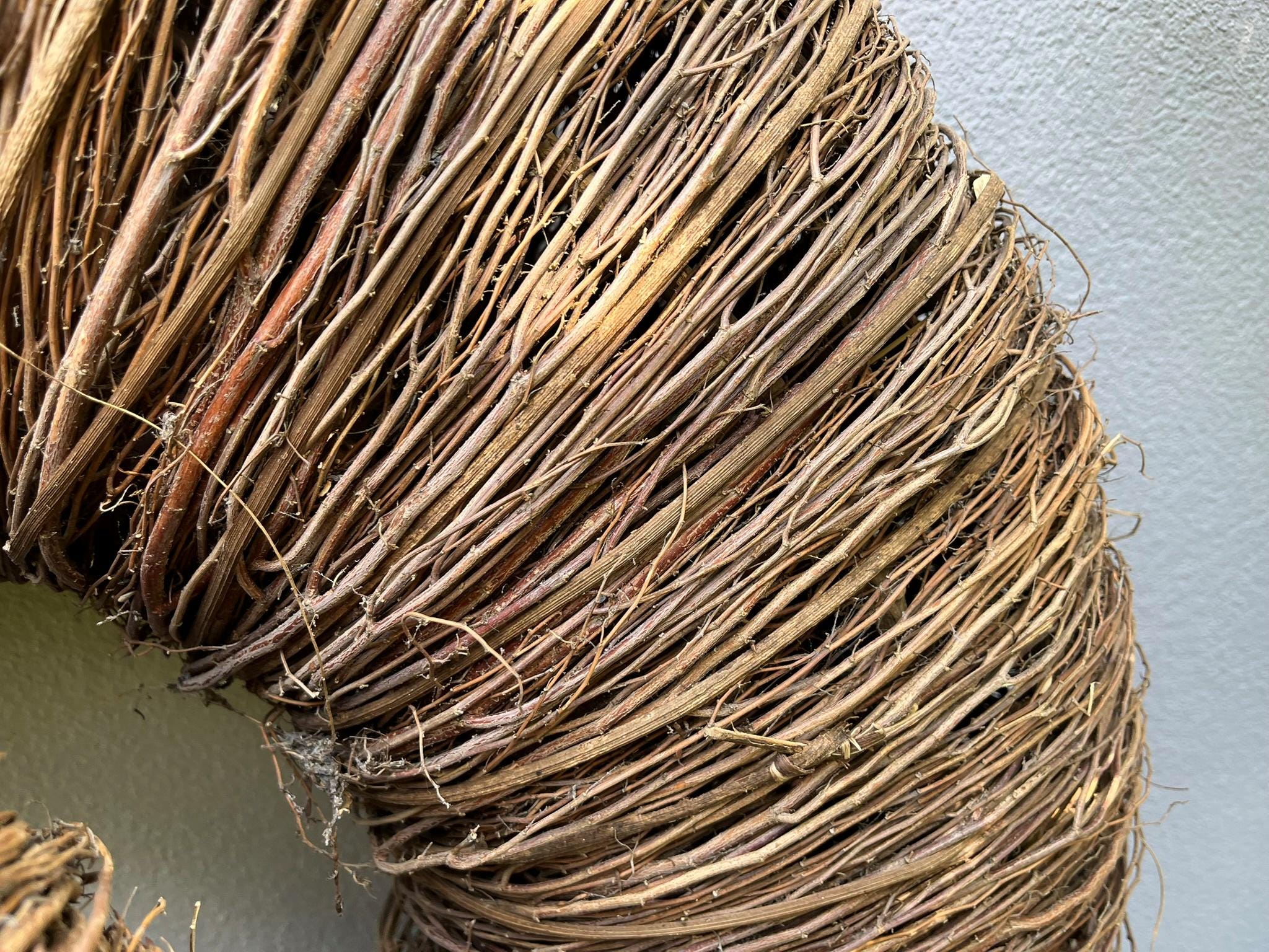 Naturkranz aus Rebe – in 35 cm, 45 cm, 60 cm und 85 cm∙ rustikale Deko für Haus & Garten