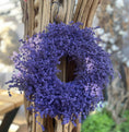 Bild in Galerie-Betrachter laden, Großer Lavendelkranz – Getrocknet & Naturbelassen, ca. 35 - 38 cm Umfang