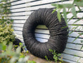 Bild in Galerie-Betrachter laden, Naturkranz aus Rebe schwarz – 45 cm, 60 cm und 85 cm∙ rustikale Deko für Haus & Garten