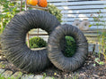 Bild in Galerie-Betrachter laden, Naturkranz aus Rebe schwarz – 45 cm, 60 cm und 85 cm∙ rustikale Deko für Haus & Garten