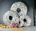Bild in Galerie-Betrachter laden, Türkranz Wandkranz Kranz Palmenblättern 25 cm, 40 cm, 55 cm und 65 cm Durchmesser, weiß