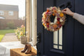 Bild in Galerie-Betrachter laden, Türkranz Trockenblumen 30 cm – Frühlingskranz mit Naturmaterial – Haustürdeko & Indoor – Boho, Vintage