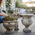 Bild in Galerie-Betrachter laden, Amphore 32cm – Beton Kunststoff Mix – Antik Steinoptik – Pflanzgefäß Outdoor/Indoor – Garten Deko mediterran