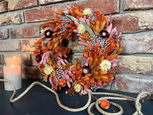 20 cm oder 38 cm Blütenzauber: Der perfekte Frühlingskranz für jede Tür und Wand! - Kranzshop