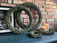 Bild in Galerie-Betrachter laden, Kranz Grün Türkranz Wandkranz 55, 45 und 30 cm Durchmesser