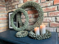 Bild in Galerie-Betrachter laden, Kranz Grün Türkranz Wandkranz 55, 45 und 30 cm Durchmesser