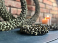 Bild in Galerie-Betrachter laden, Kranz Grün Türkranz Wandkranz 55, 45 und 30 cm Durchmesser