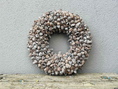 Bild in Galerie-Betrachter laden, Shabby-natur Kranz / Türkranz / Wandkranz mit Coco-Früchten 40/55 cm Durchmesser