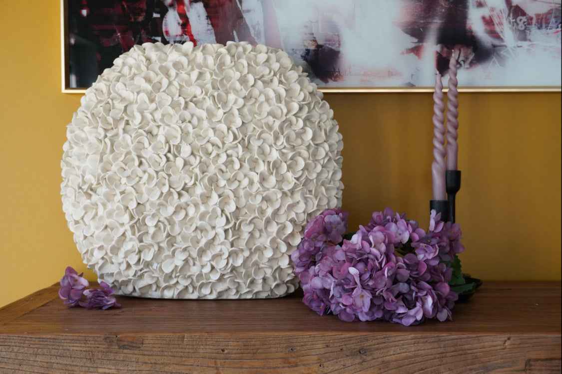 XL Vase PHYLIA | 3D Vase | Flache Vase | Dekovase