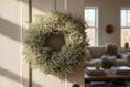 Bild in Galerie-Betrachter laden, Eleganter Wandkranz / Türkranz, Grün Asparagus-Kranz 40 cm Durchmesser
