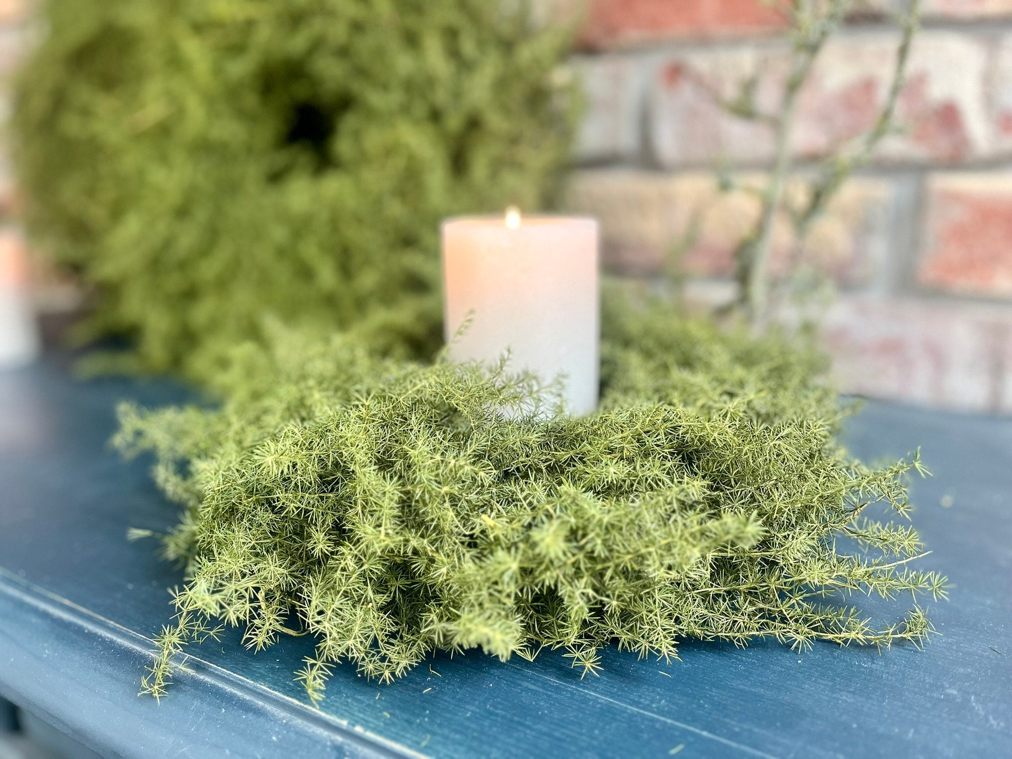 Türkranz, Wandkranz aus Asparagus in 28, 35, 45 oder 60 cm Durchmesser