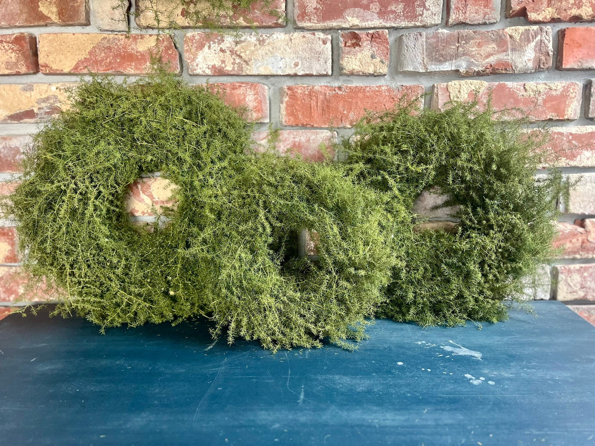 Türkranz, Wandkranz aus Asparagus in 28, 35, 45 oder 60 cm Durchmesser