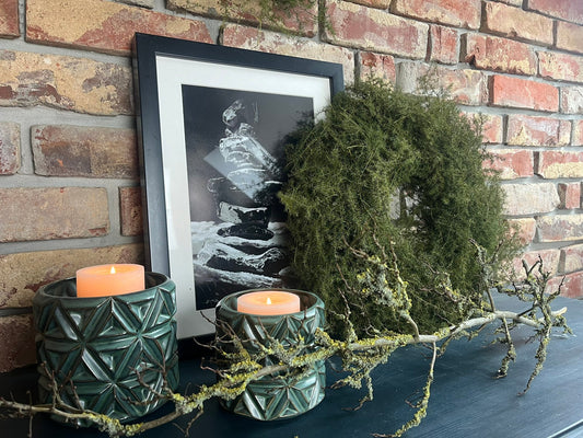 Türkranz, Wandkranz aus Asparagus in 28, 35, 45 oder 60 cm Durchmesser