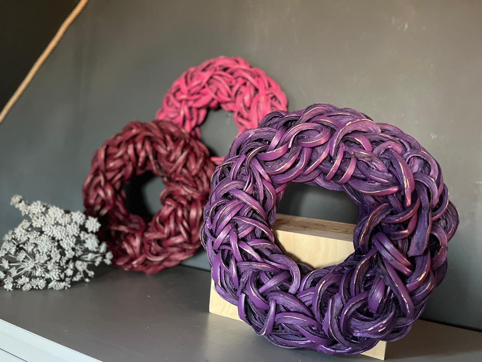 Special Edition Türkranz Wandkranz Kranz in 40 cm Durchmesser, Praktische Aufhängung