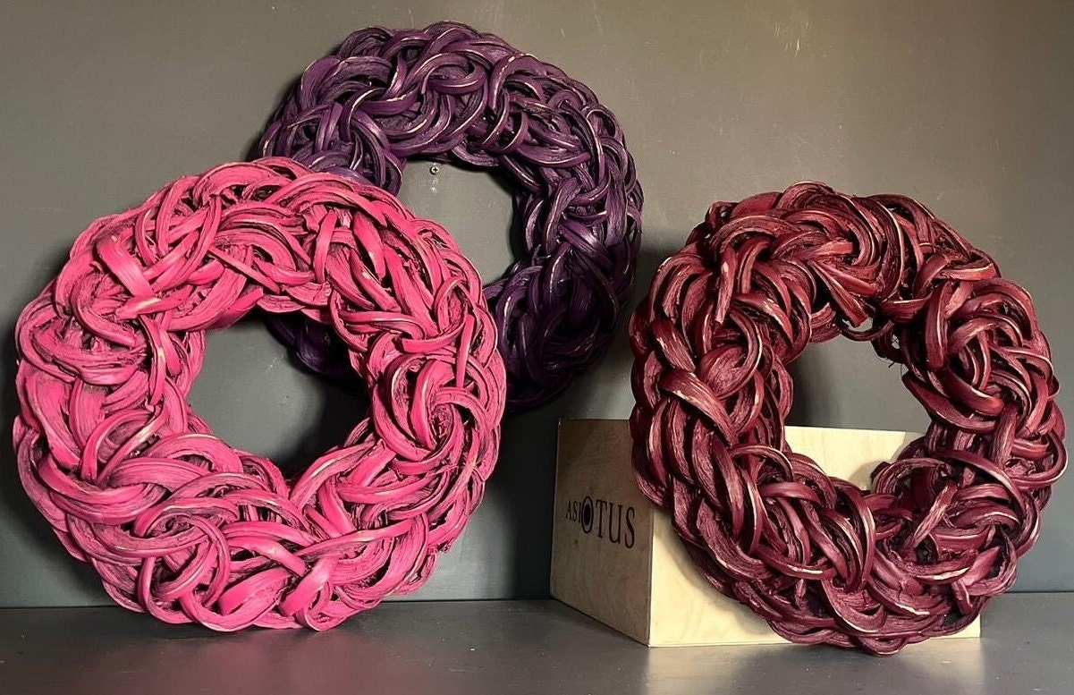 Special Edition Türkranz Wandkranz Kranz in 40 cm Durchmesser, Praktische Aufhängung