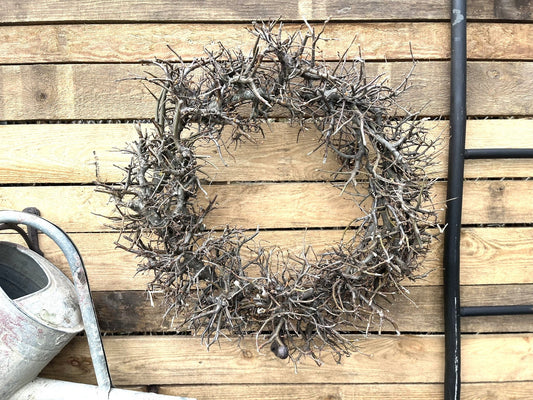 Vintage Bonsai-Kranz 60 cm, Kranz Türkranz Wandkranz