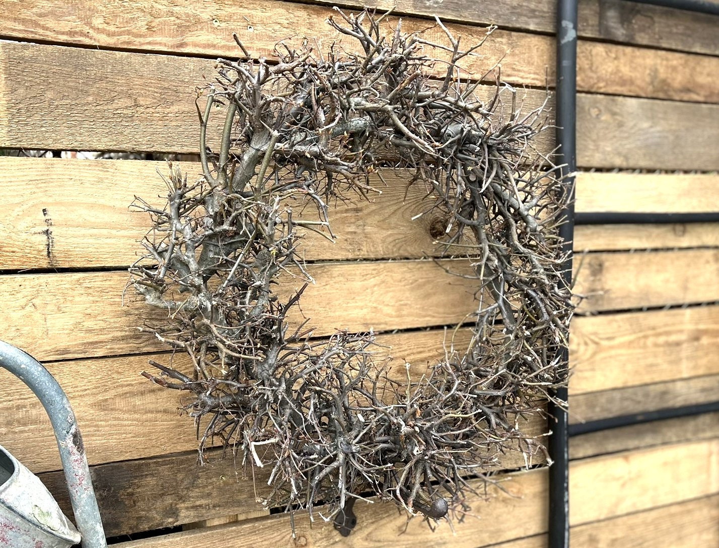 Vintage Bonsai-Kranz 60 cm, Kranz Türkranz Wandkranz