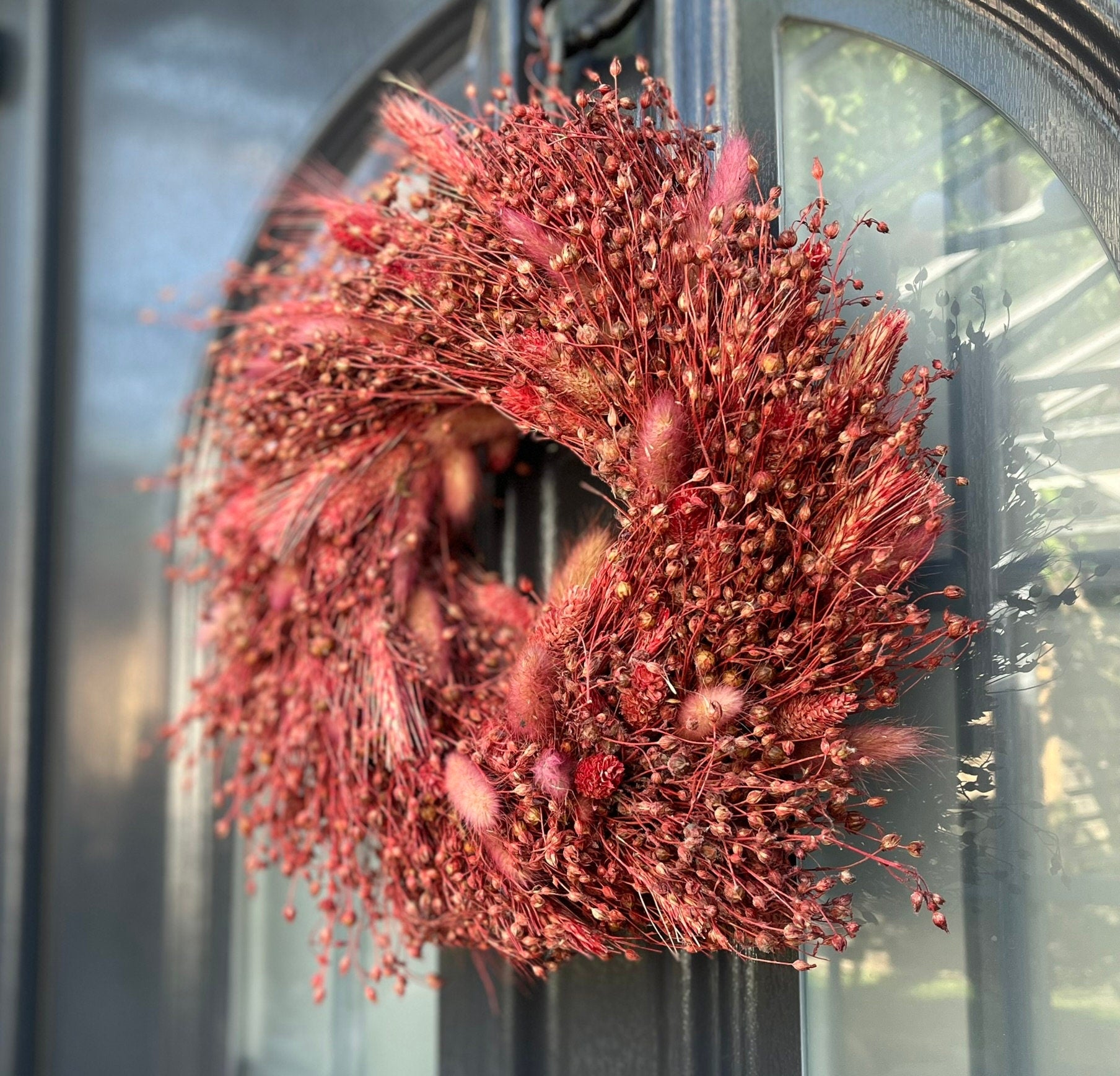 Trockenblumen-Kranz 28 cm Türkranz