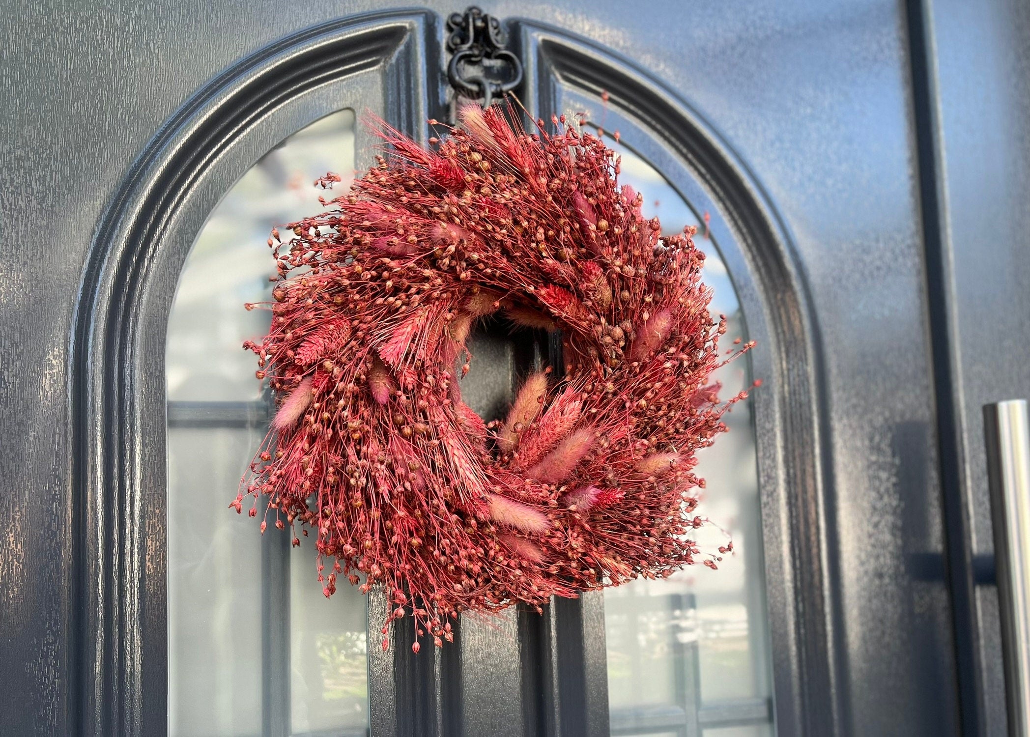 Trockenblumen-Kranz 28 cm Türkranz