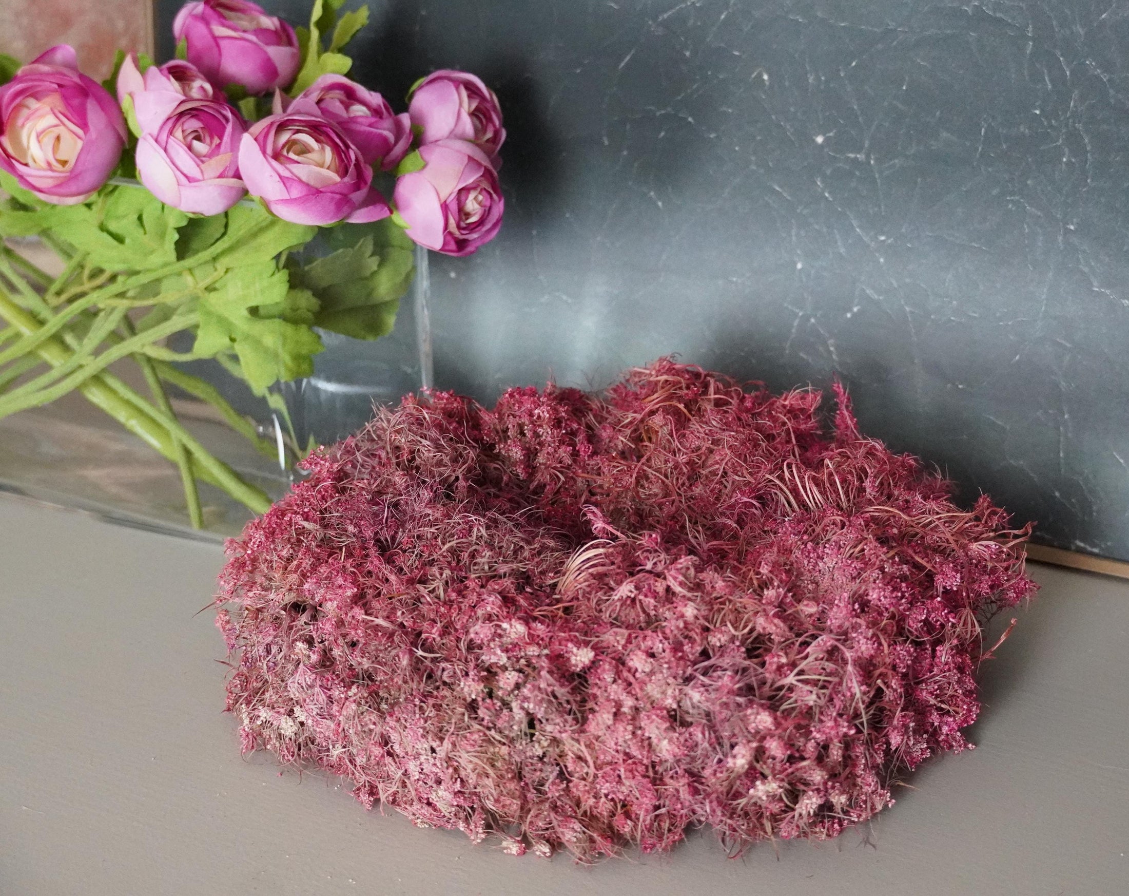 Beeren-Farben Kranz 28 cm, Kerzenkranz