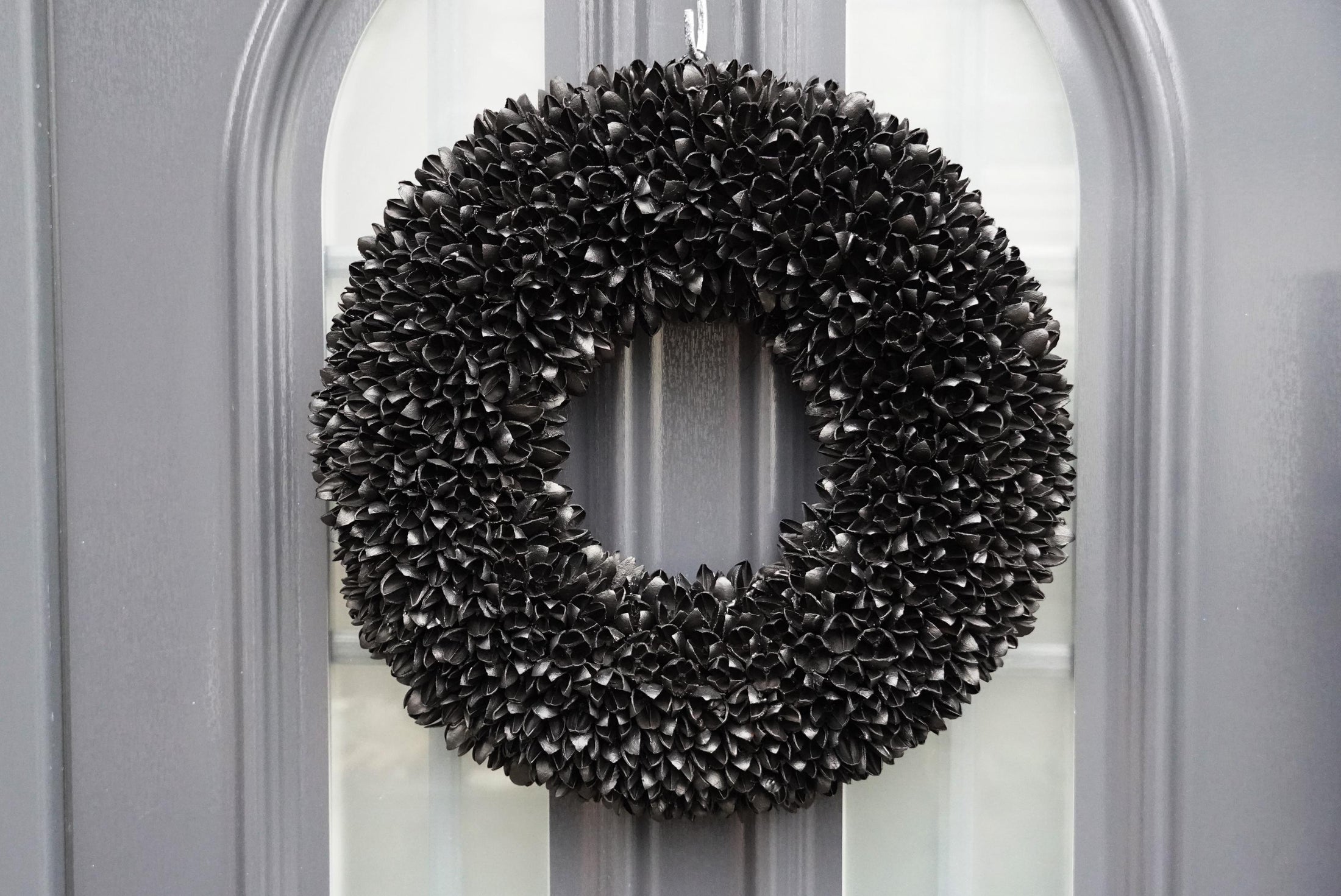 Kranz schwarz Türkranz Wandkranz 40 cm Durchmesser