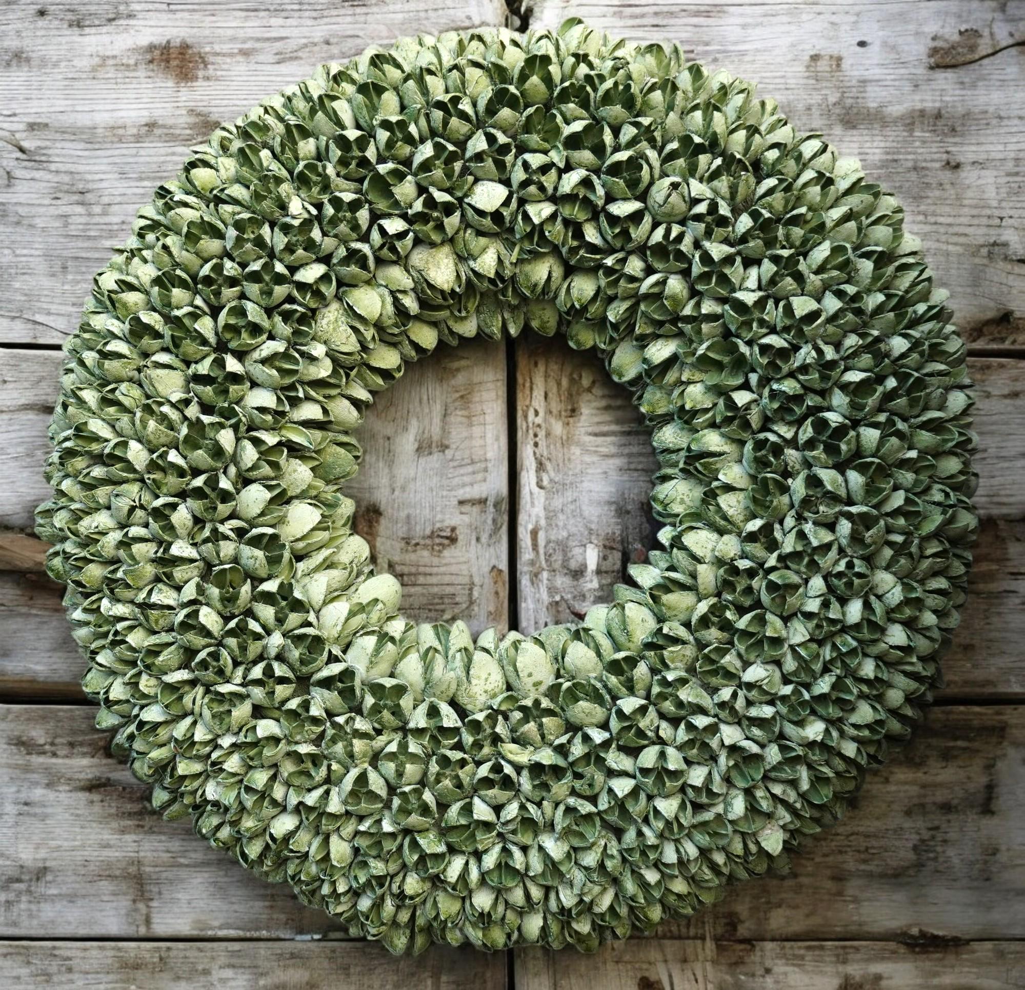 Kranz Pastell Türkranz Wandkranz 40 cm Ø