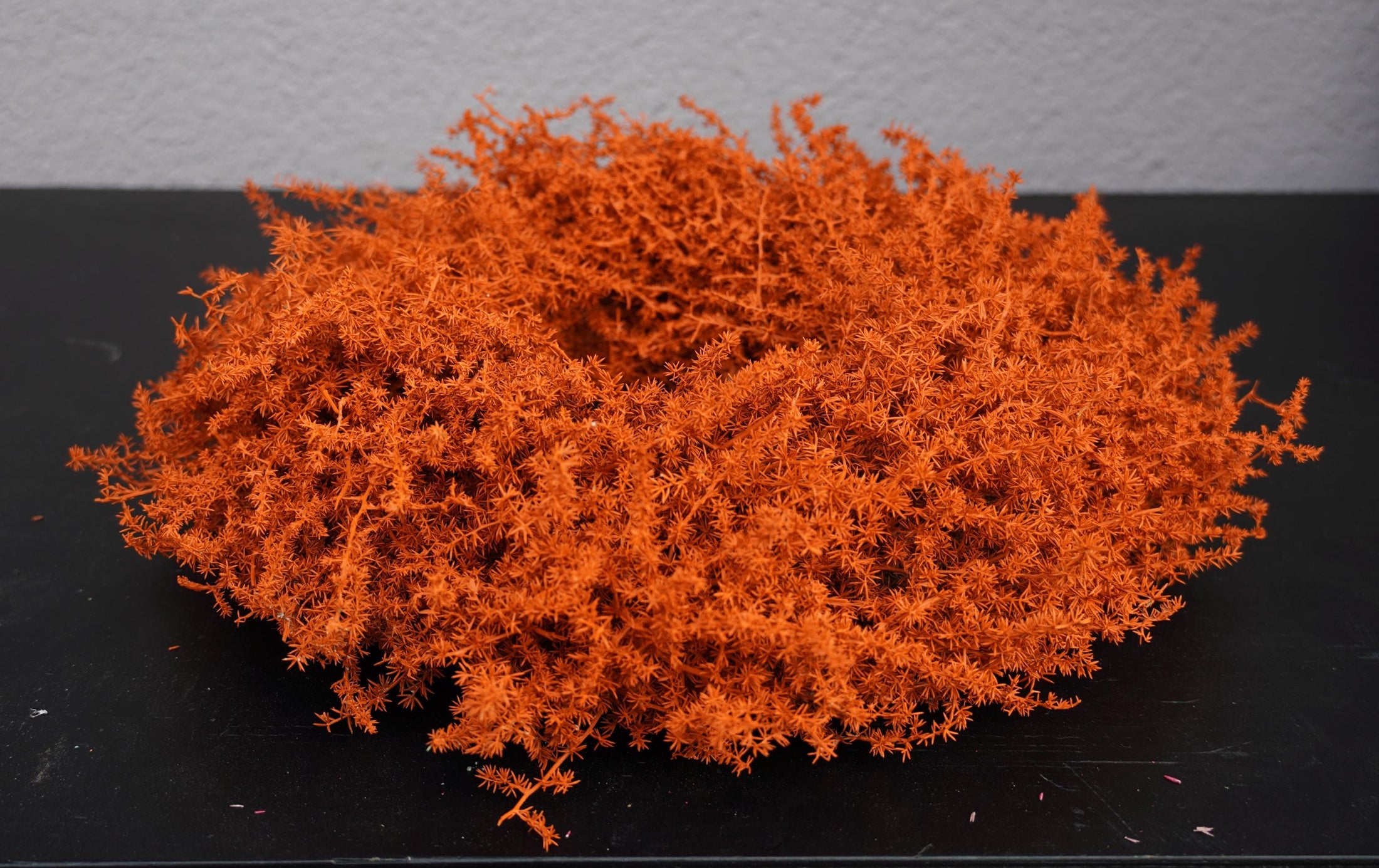 Kranz in Pastell Orange aus Asparagus Türkranz Wandkranz 28, 35 oder 45 cm