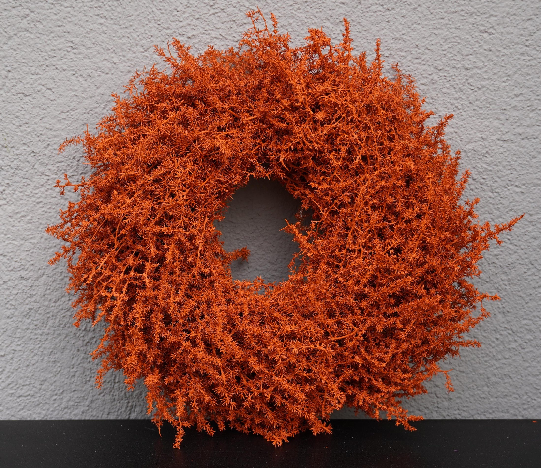 Kranz in Pastell Orange aus Asparagus Türkranz Wandkranz 28, 35 oder 45 cm