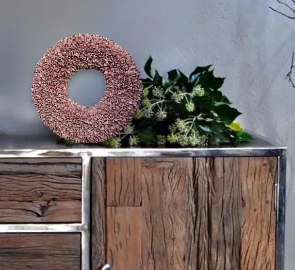 Kranz Pastell Türkranz Wandkranz 40 cm Ø