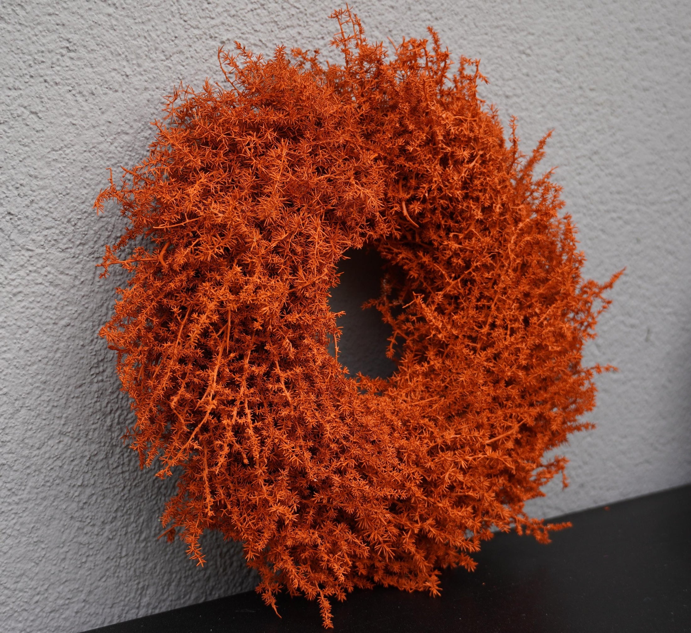 Kranz in Pastell Orange aus Asparagus Türkranz Wandkranz 28, 35 oder 45 cm