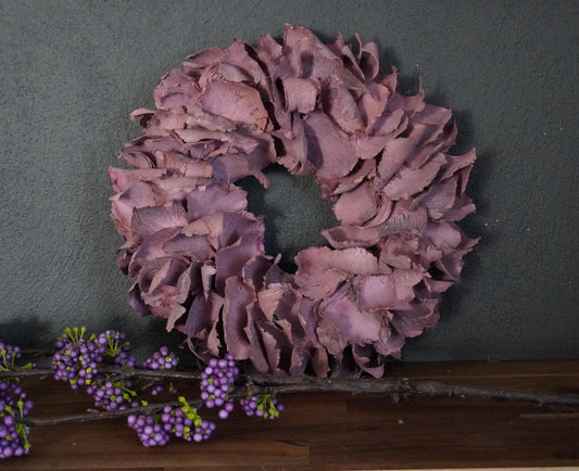 Türkranz Wandkranz Kranz Palmenblättern 25 cm in Pastell