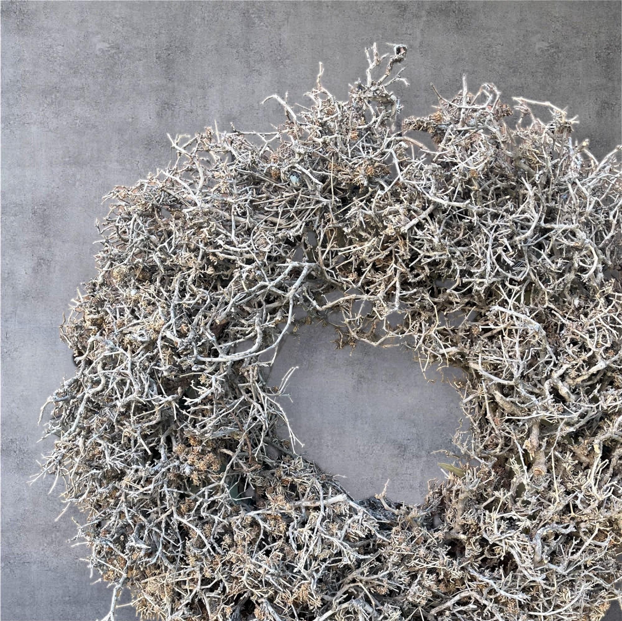 Vintage wild Bonsai-Kranz Türkranz Wandkranz