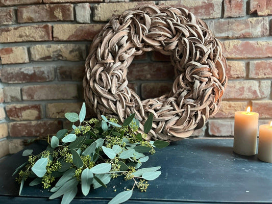 Türkranz Wandkranz für Ihr Indoor - 40 und 55 cm Durchmesser, Praktische Aufhängung