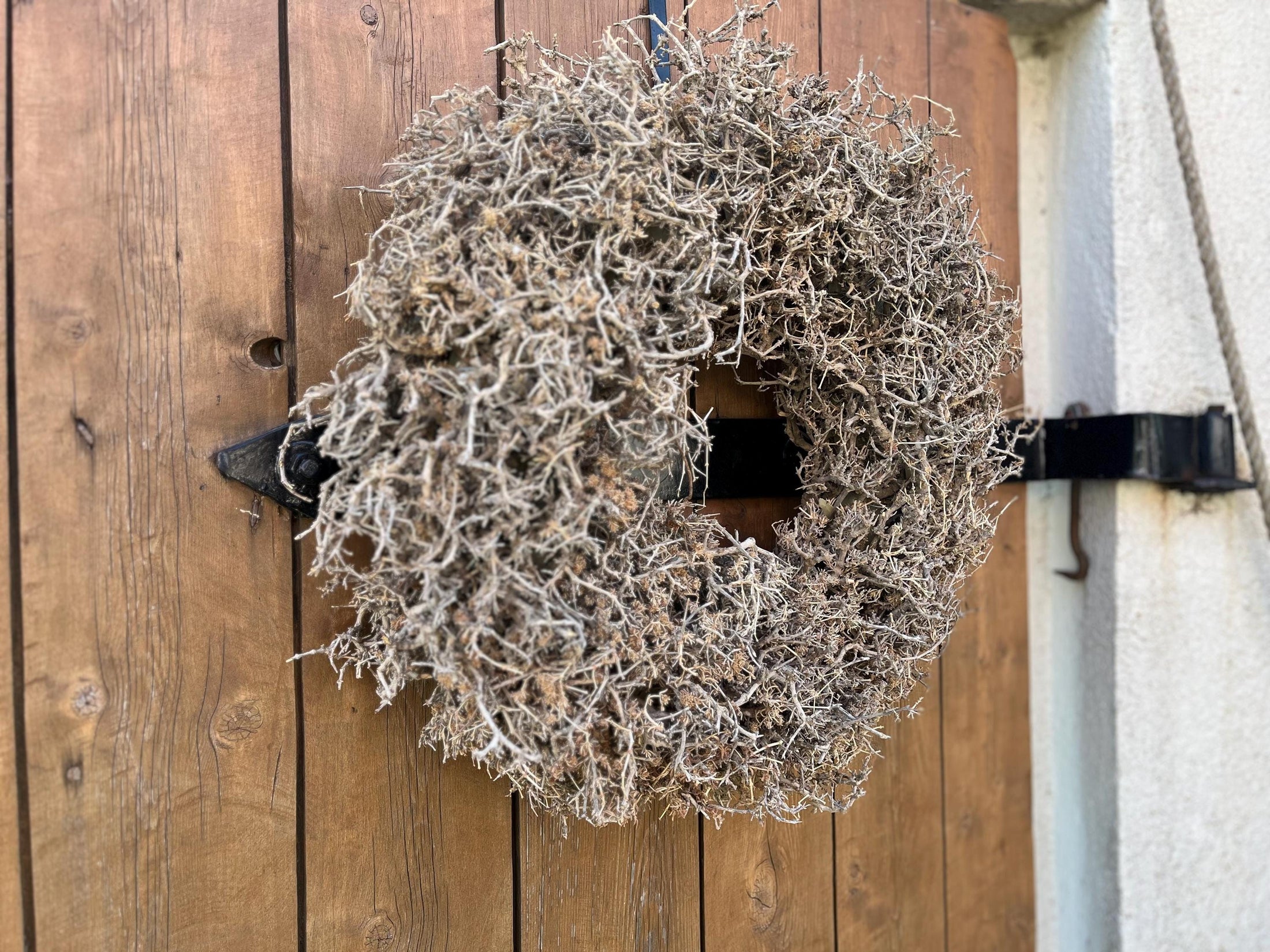 Vintage wild Bonsai-Kranz Türkranz Wandkranz